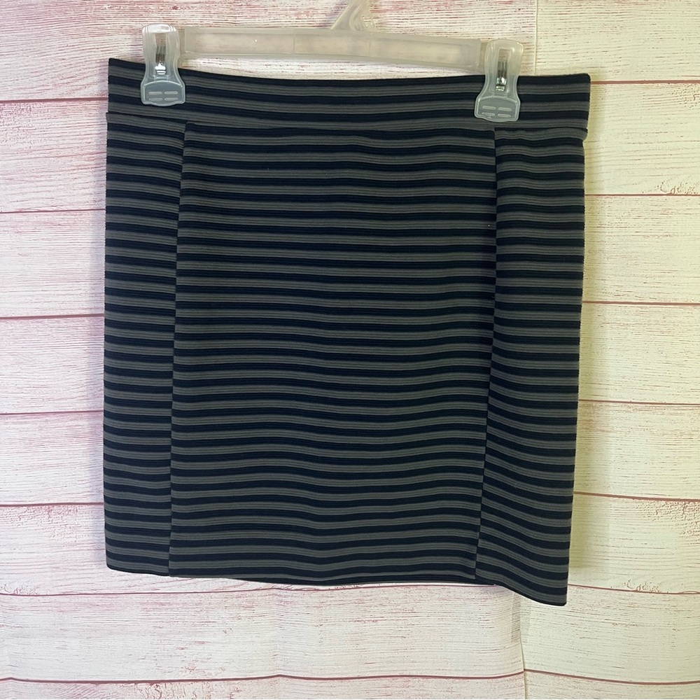 Madewell Stripe‎ Pencil Mini Skirt Size Medium